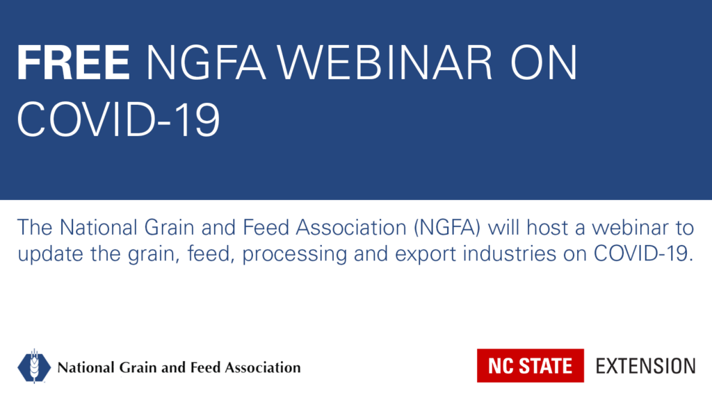 NGFA COVID-19 webinar graphic