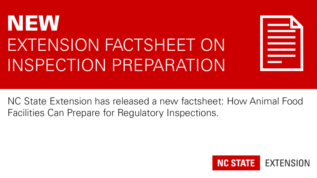 promotional header with text New Extension Factsheet on Inspection Preparation