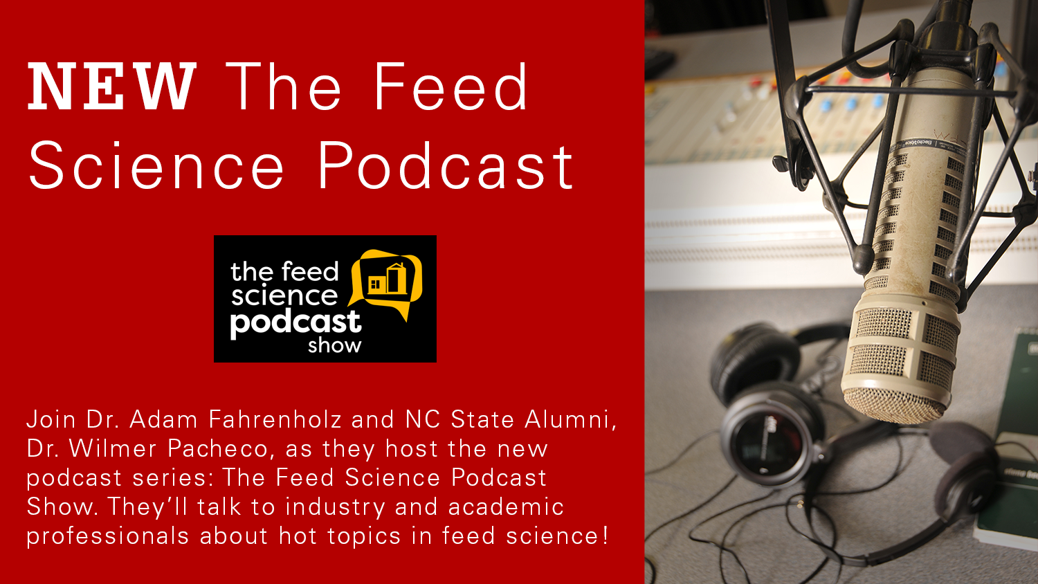 feed science podcast banner image