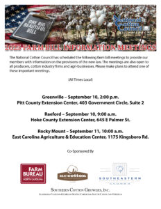 Cover photo for 2025 Farm Bill Information Meetings